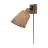 Good&Mojo Wandlamp Java Bamboe Bruin | Geschikt voor 1x E27 